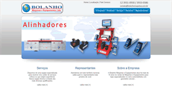 Desktop Screenshot of bolanhomaquinas.com.br